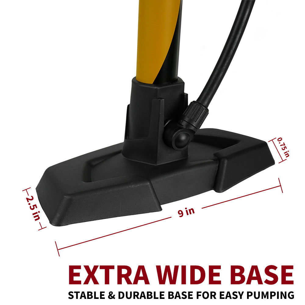 Extra Wide Base for Stability