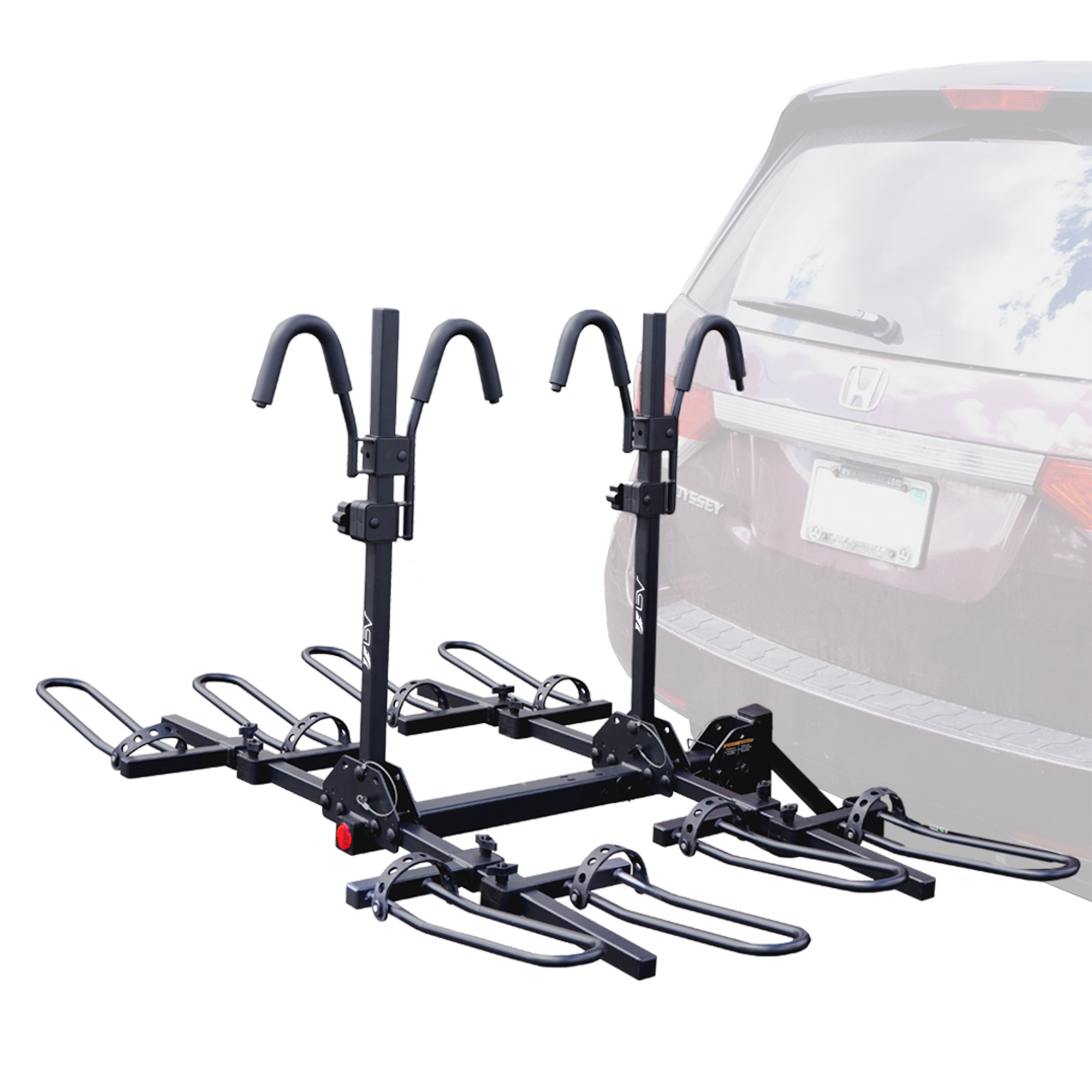 Hitch Rack on Car Demonstration