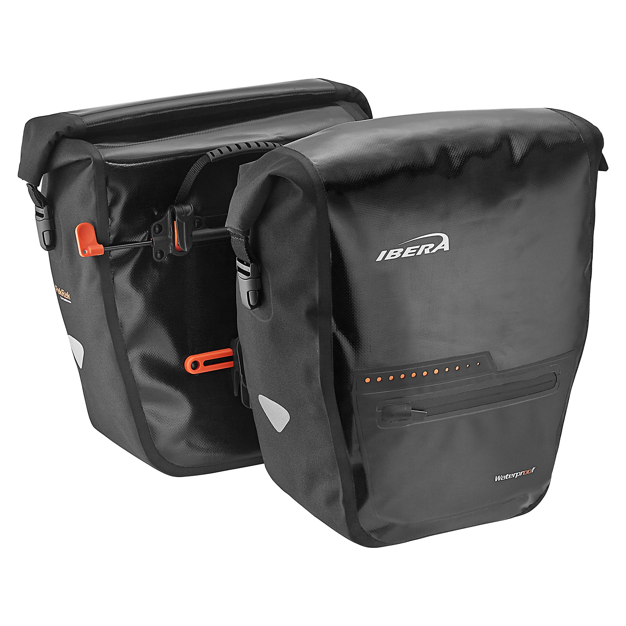 IBERA PakRak Bike Waterproof Pannier Bags-PAIR IB-BA20