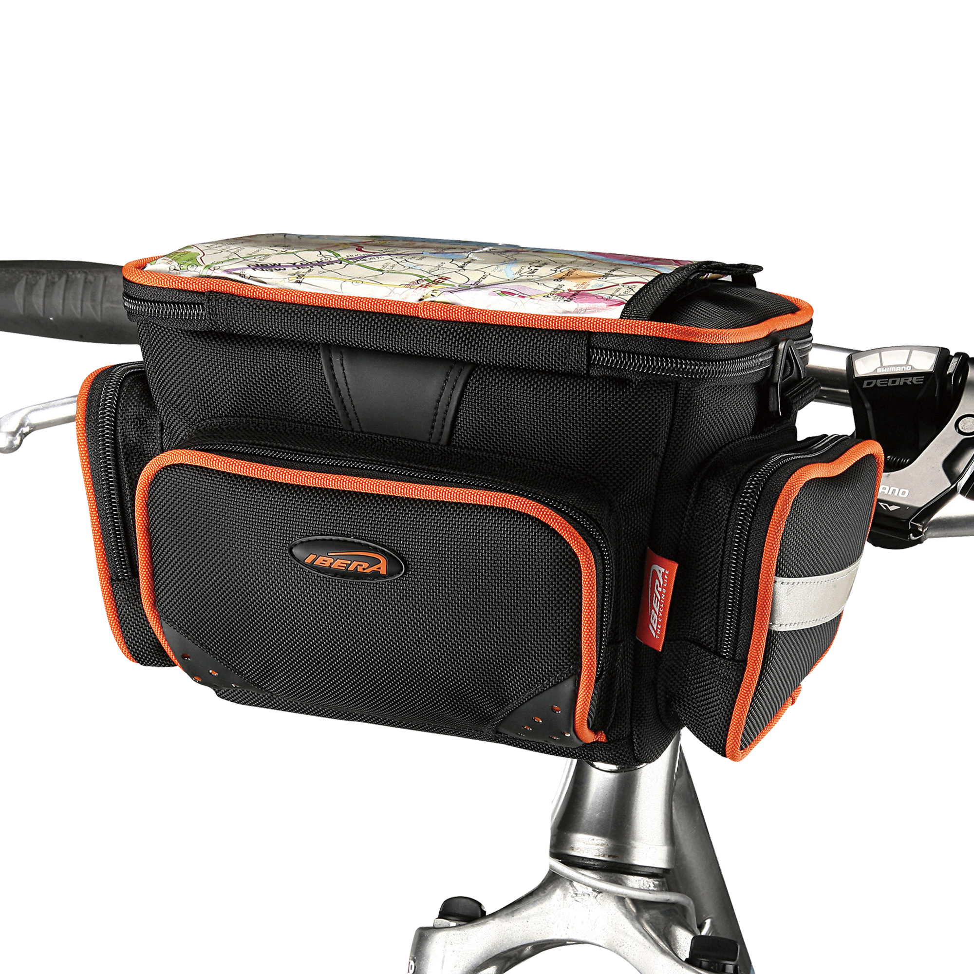 IBERA All-Weather Handlebar Bag - Medium IB-HB4