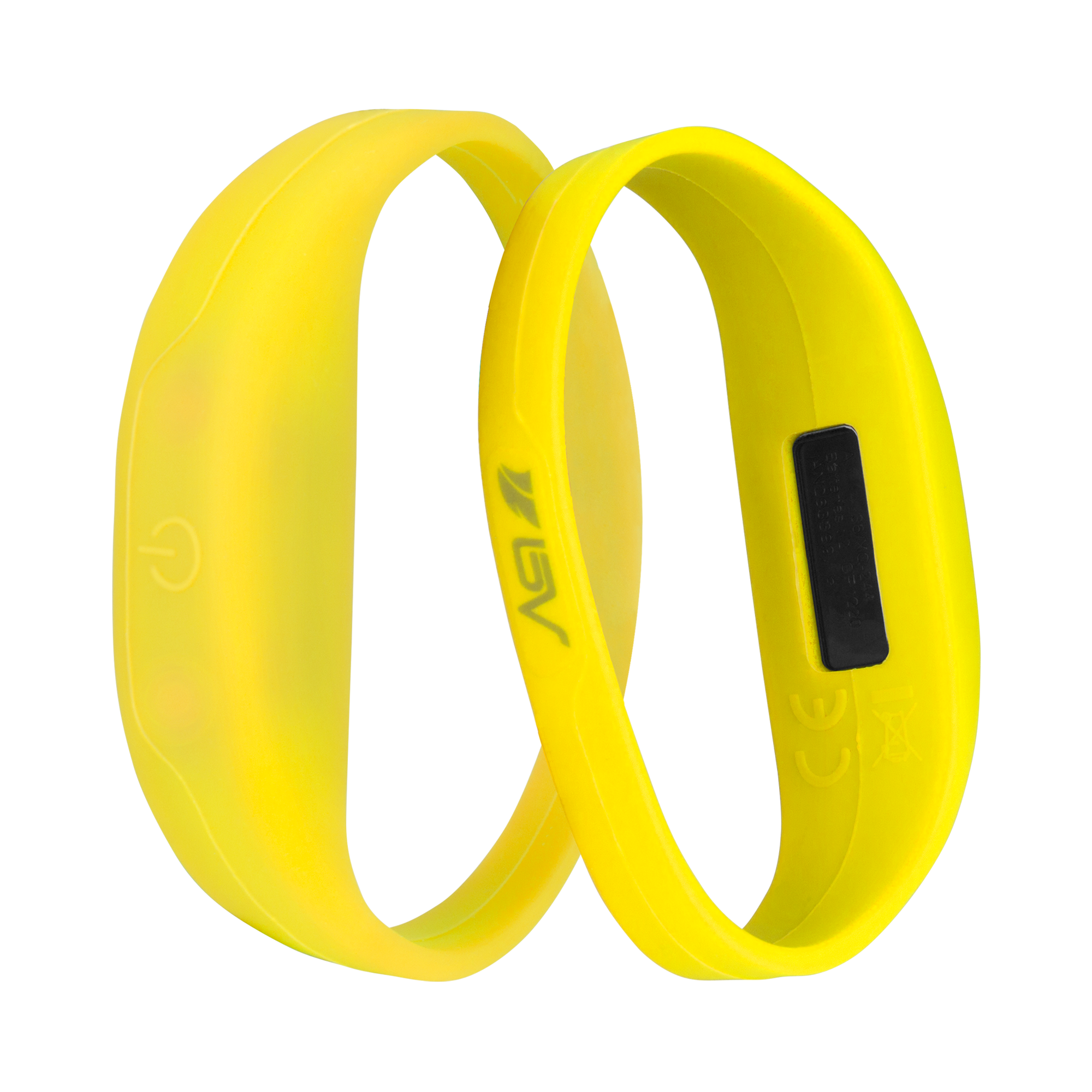 BV 2 Pack LED Safety Activity Bracelet - Yellow