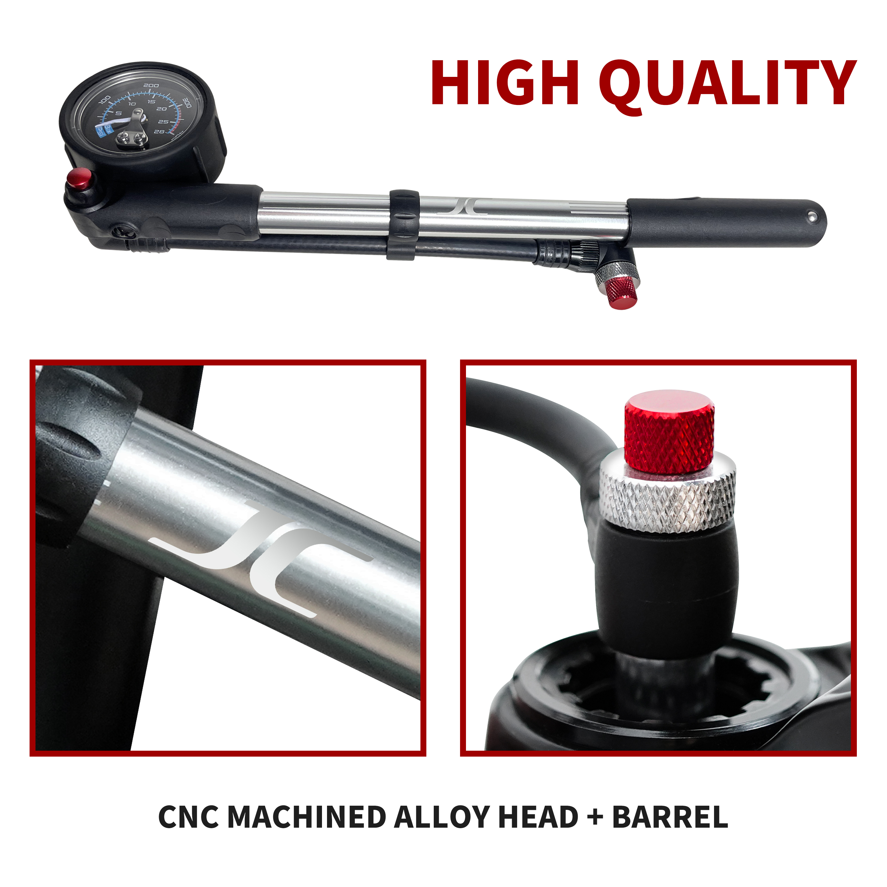 Portable Pump Features High Quality Alloy Head and Barrel