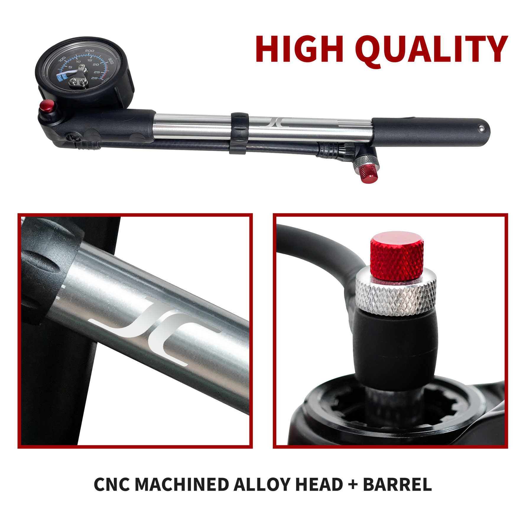 Portable Pump Features High Quality Alloy Head and Barrel