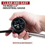 Clear and Easy to Read Gauge