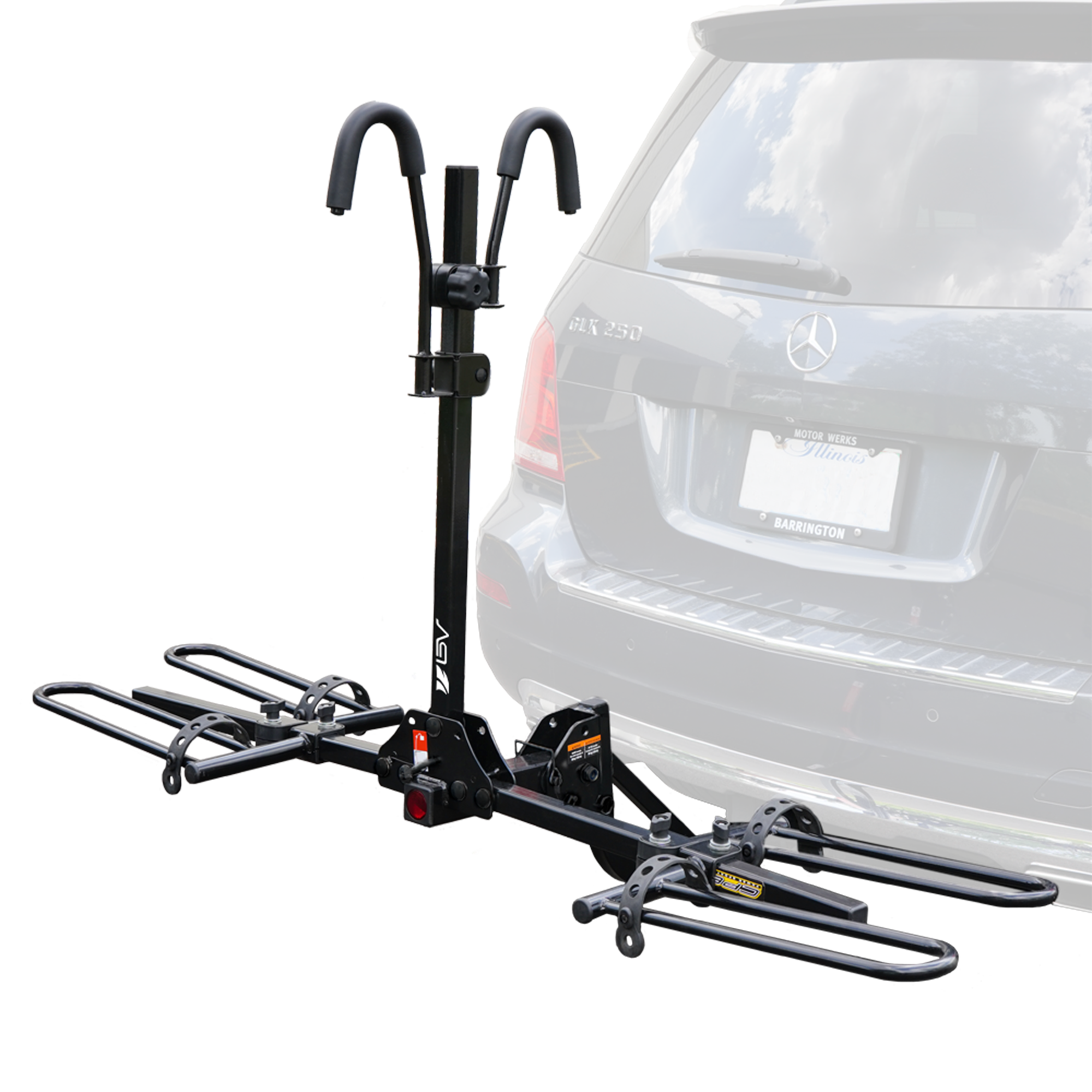 Tow Ball Mounting Bicycle Rack – 4 bike Carrier (Tilt) – The