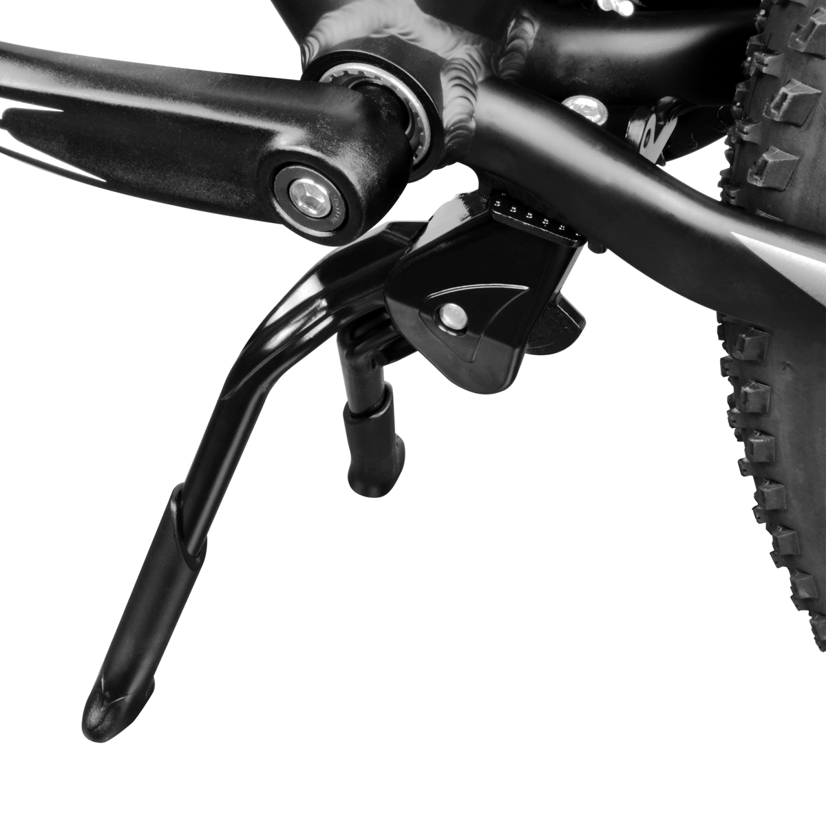 Béquille Double Jambe MASSLOAD CL-KA56 Pour Vélo - Réglable Deux En Un - Noir - Neuf