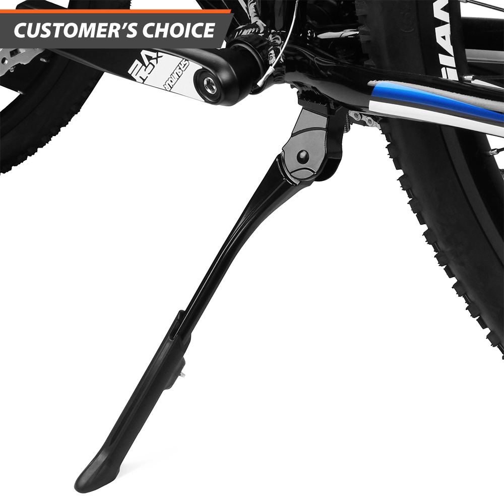 massload pedal kickstand BV Bike Kickstand for 24-inch to 29-inch Bicycles with Concealed Spring-Loaded Latch