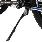 BV Kickstand for Bikes 24" - 29", Spring-Loaded Latch - Black