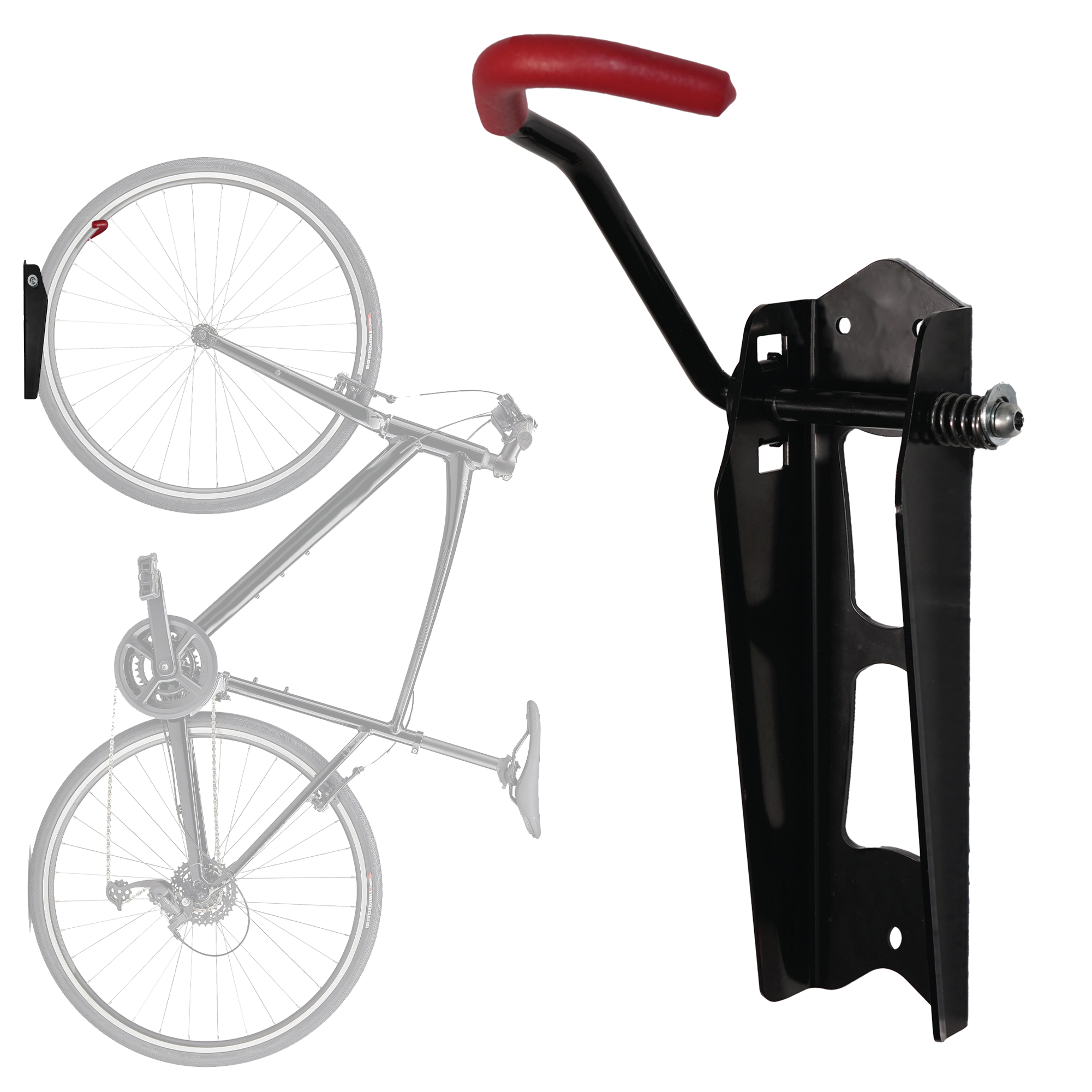 indoor wall bike rack