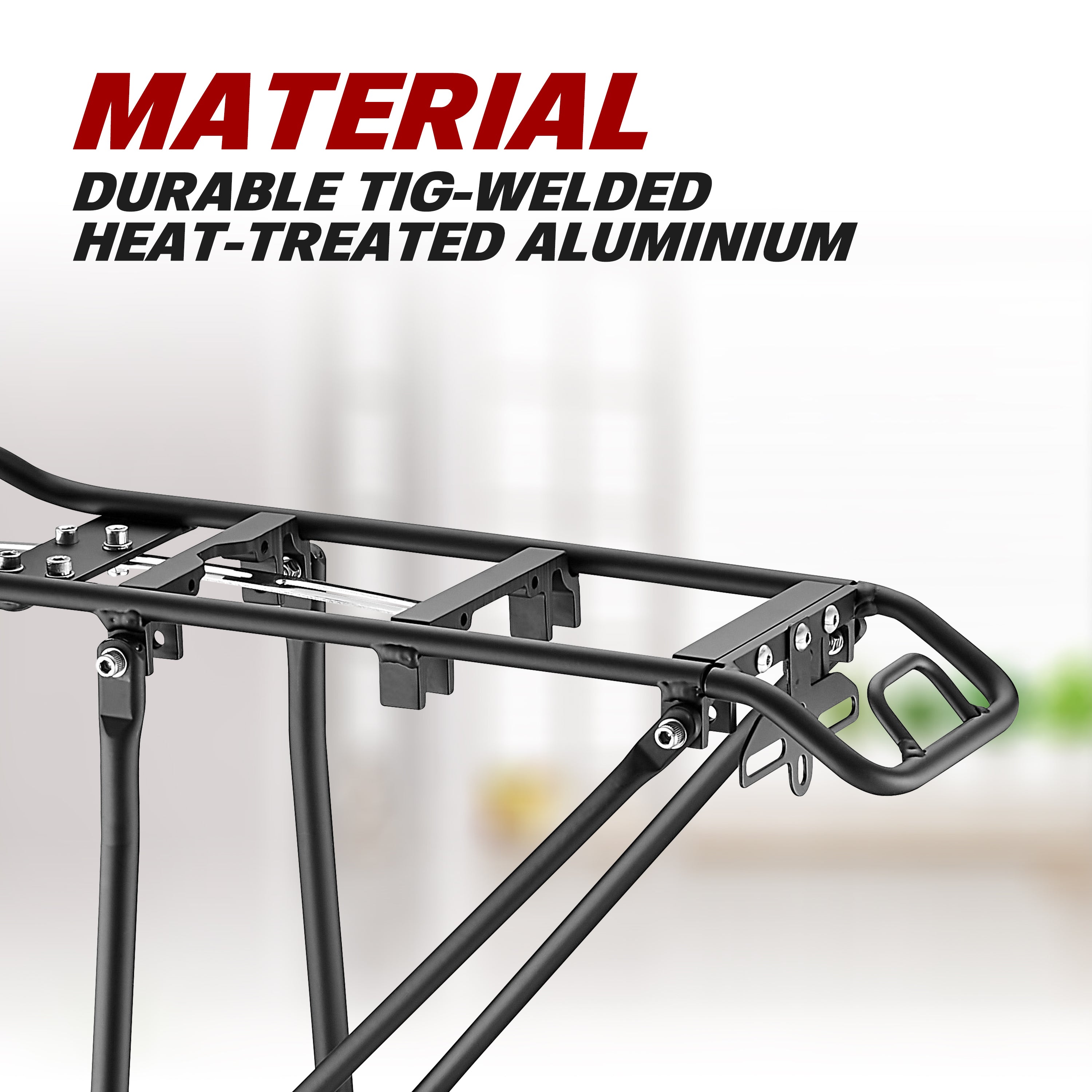 IBERA bike rack with MIK and PakRak System - Bikepakmart