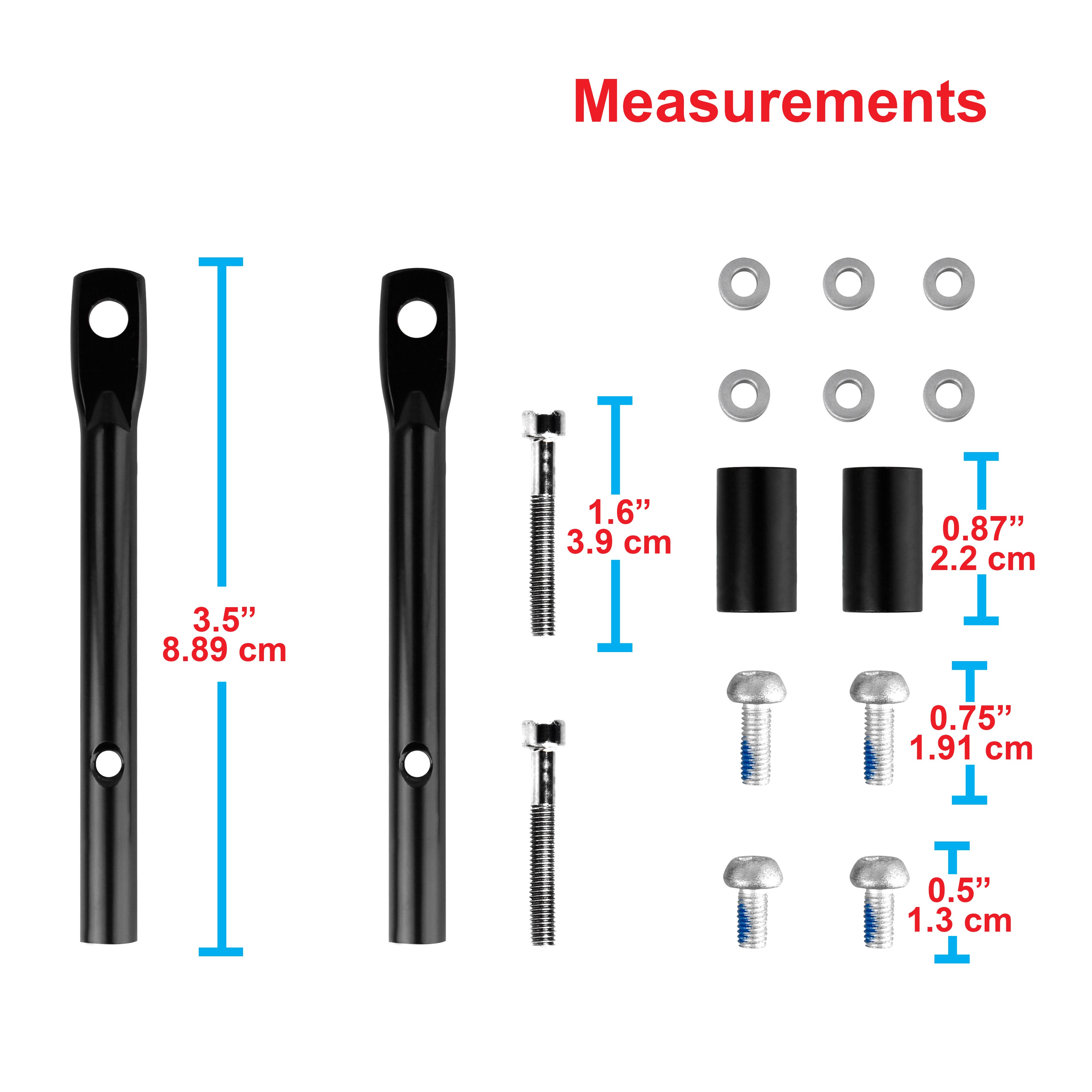 IB-RA5 Mounting Legs, Spacers, Bolts | IB-RA5-LEG SET