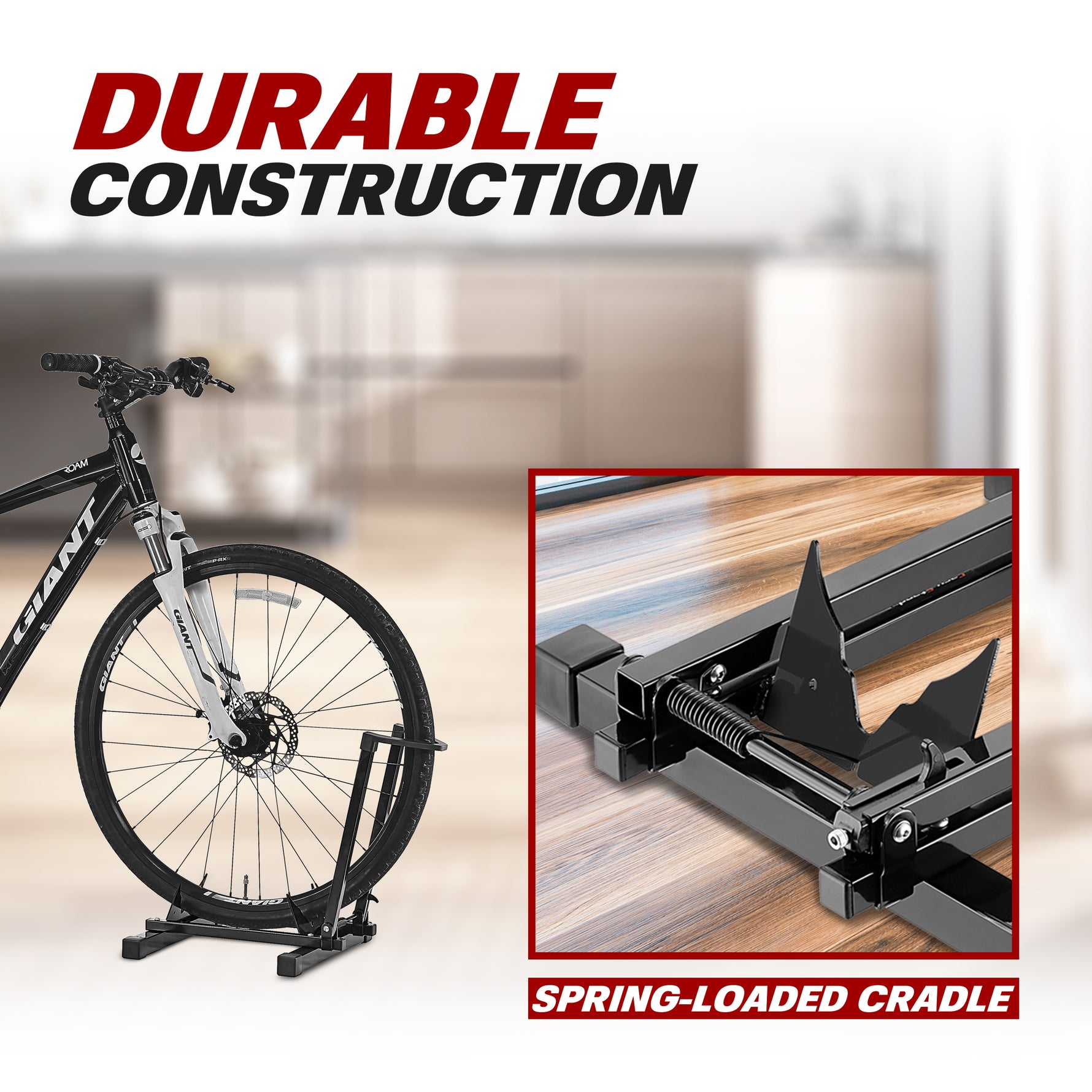 IBERA Heavy Duty Foldable Bike Stand | IB-ST18