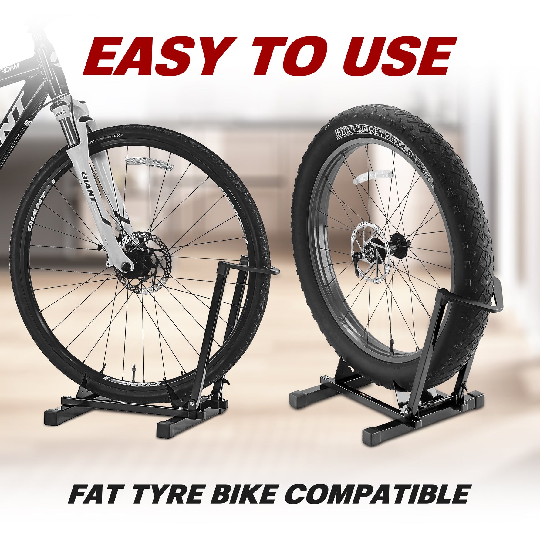 IBERA Heavy Duty Foldable Bike Stand | IB-ST18