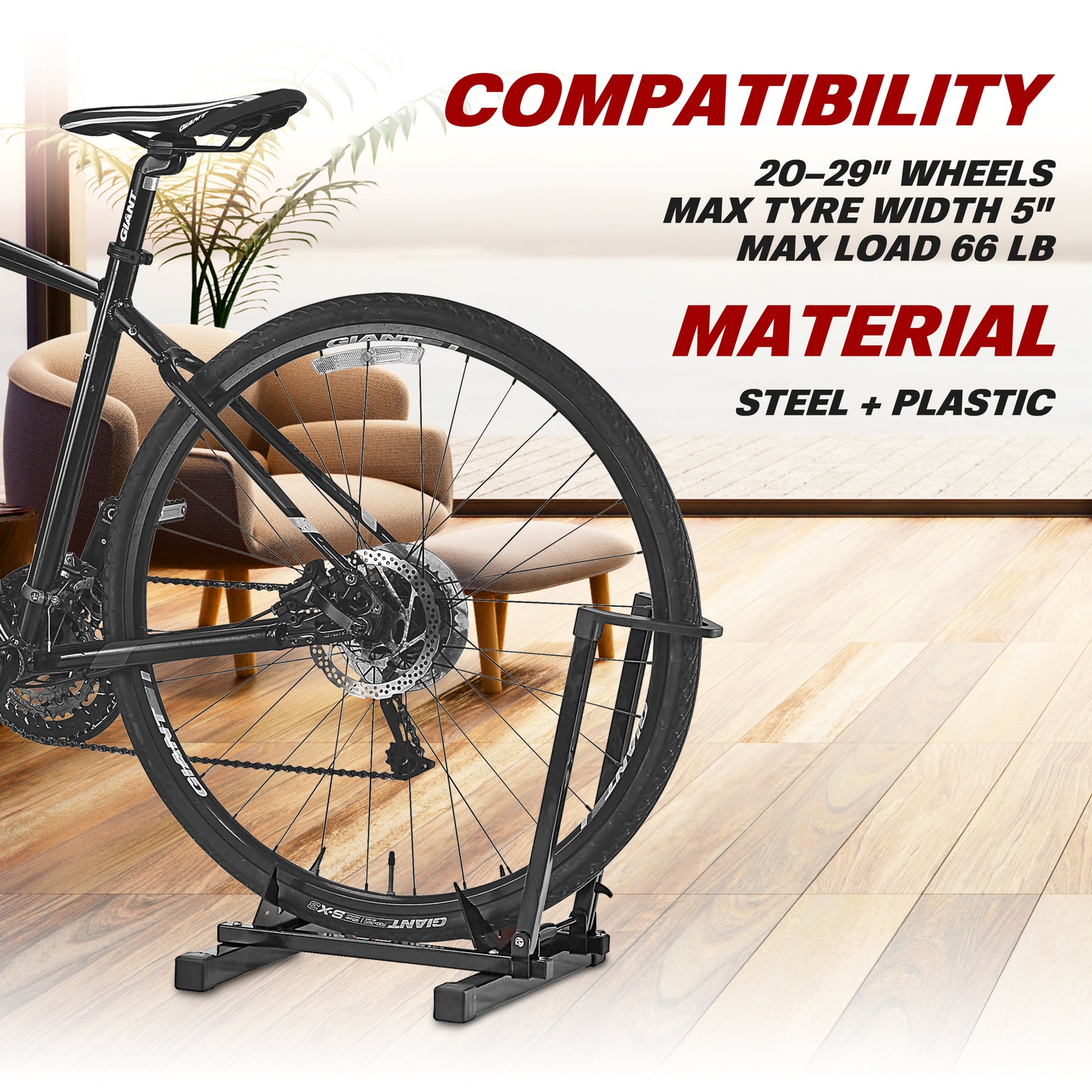 IBERA Heavy Duty Foldable Bike Stand | IB-ST18