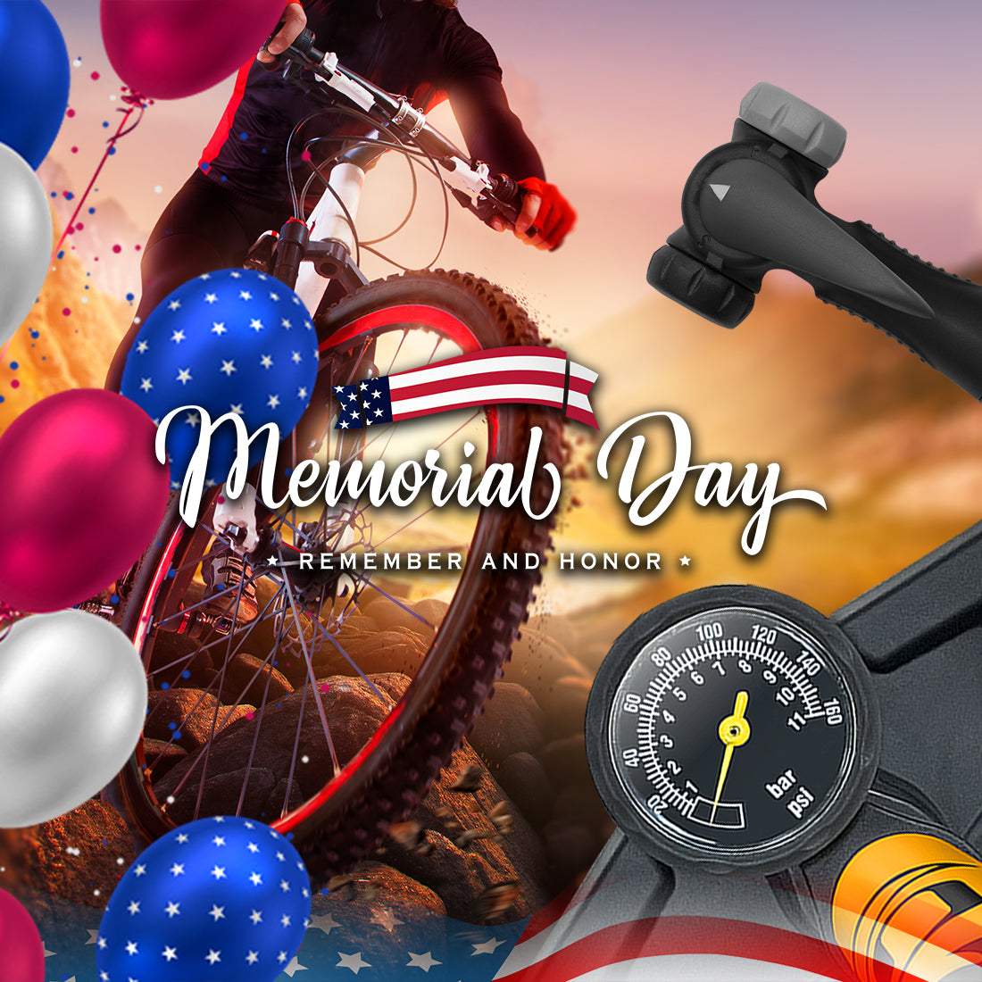 Memorial Day Bike Pump Sale