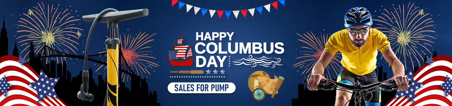 Columbus Day - Pump Sale