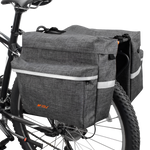 Pannier on Bike - Grey