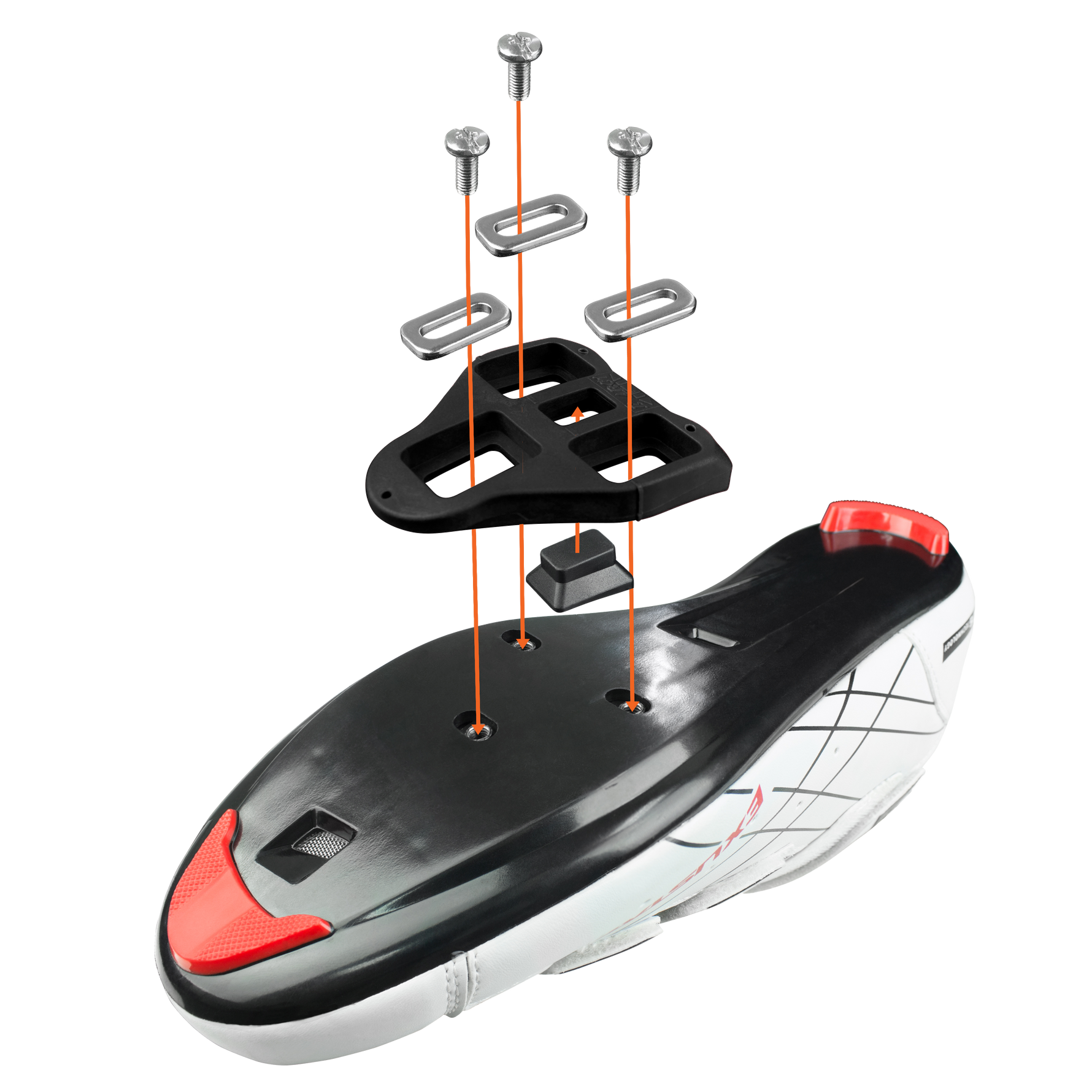 BV Cleats with Peloton Bike, 9° Float