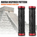 Handlebar Grips Mayan Inspired Pattern