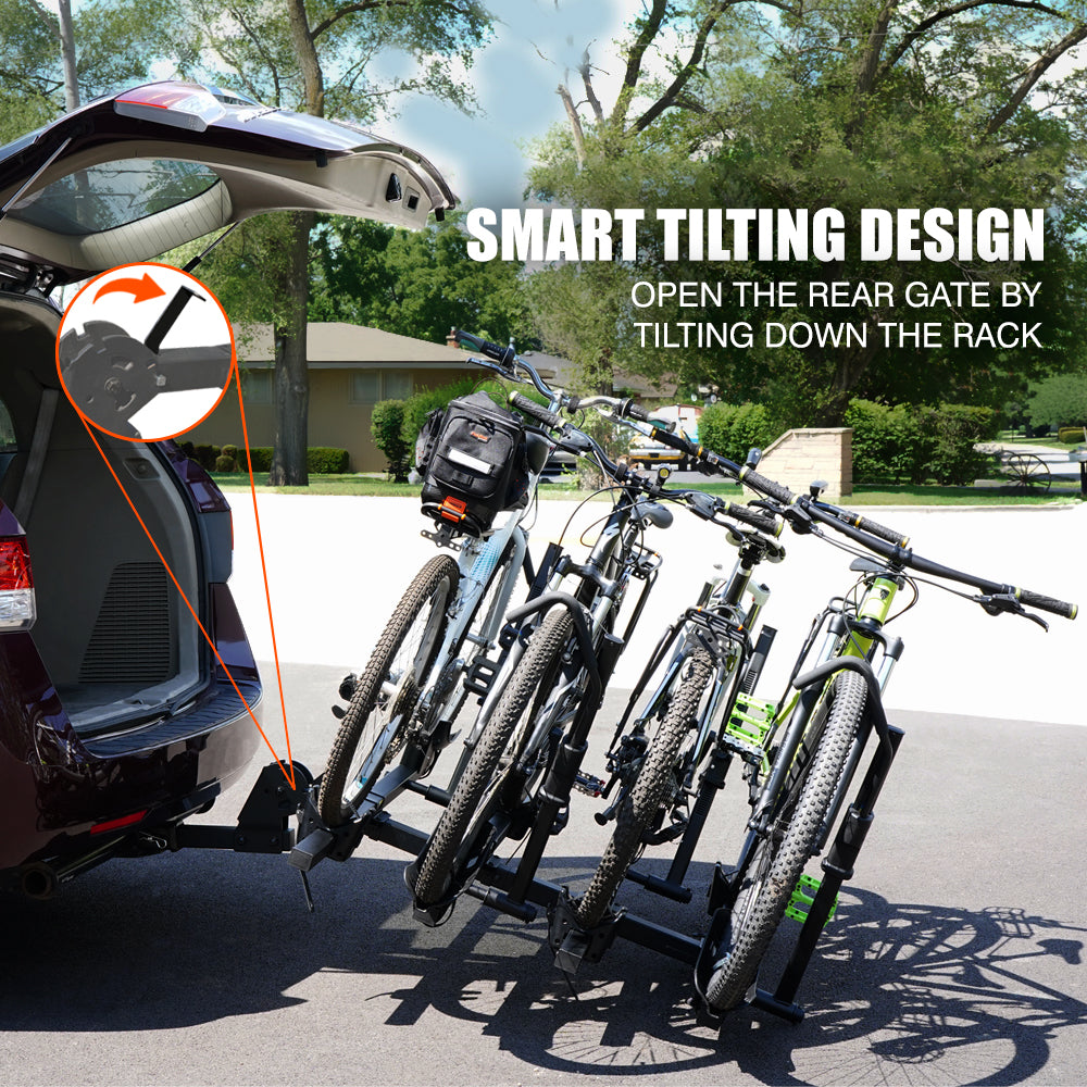 BV Bikes Hitch Rack for Fat Tire Bikepakmart