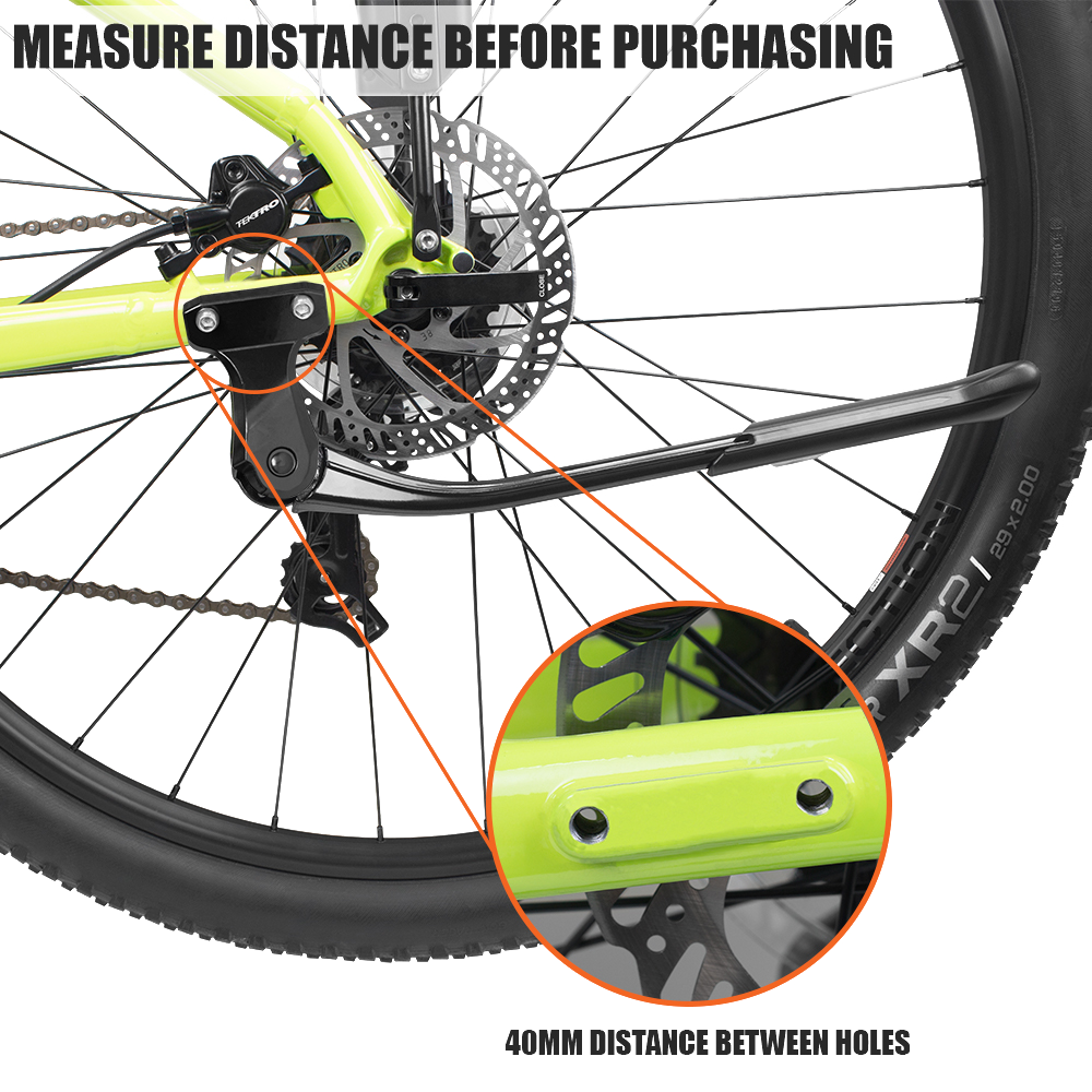 rfr fahrradständer chain stay pro BV Rear Mount Bike Kickstand 18 mm