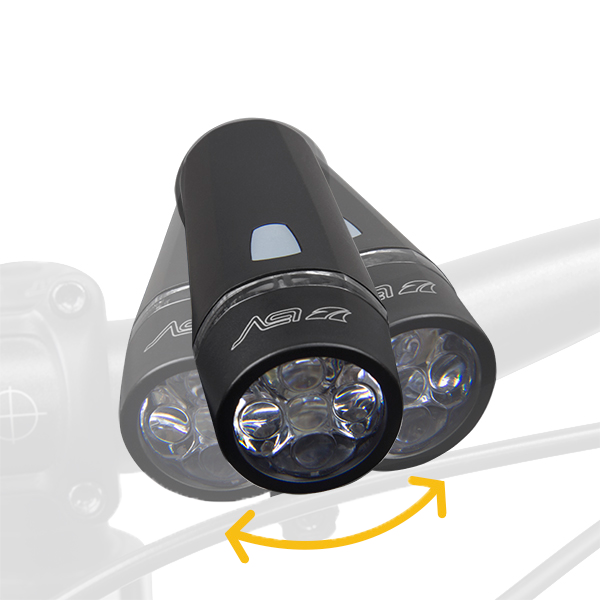 BV Bicycle LED Headlight Positioning