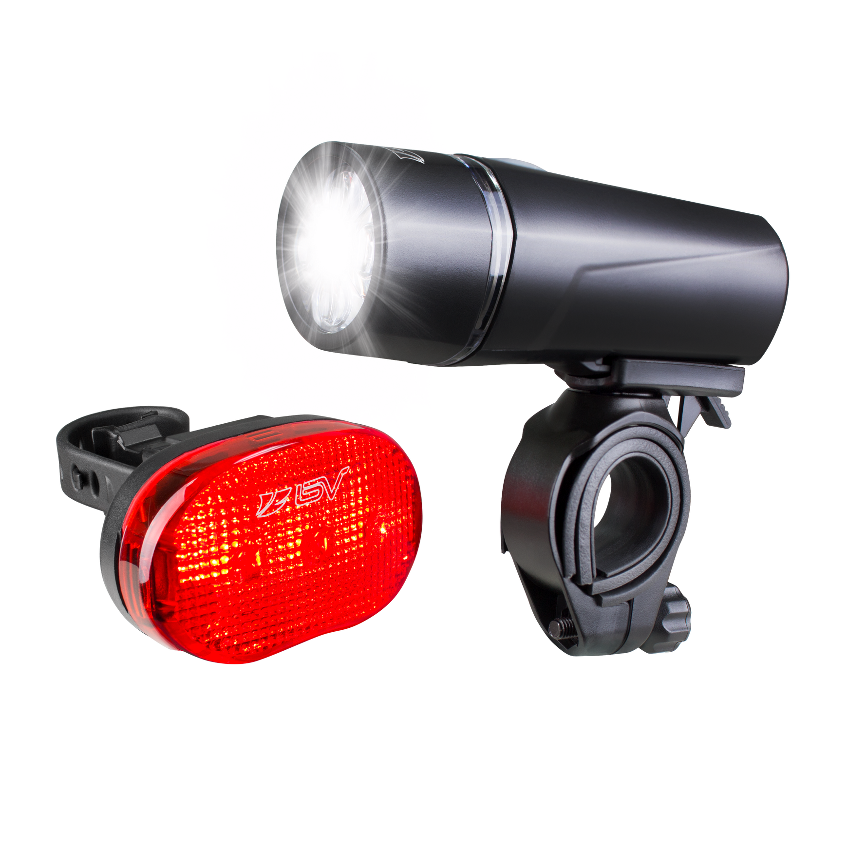 BV Bicycle LED Headlight and Taillight Together