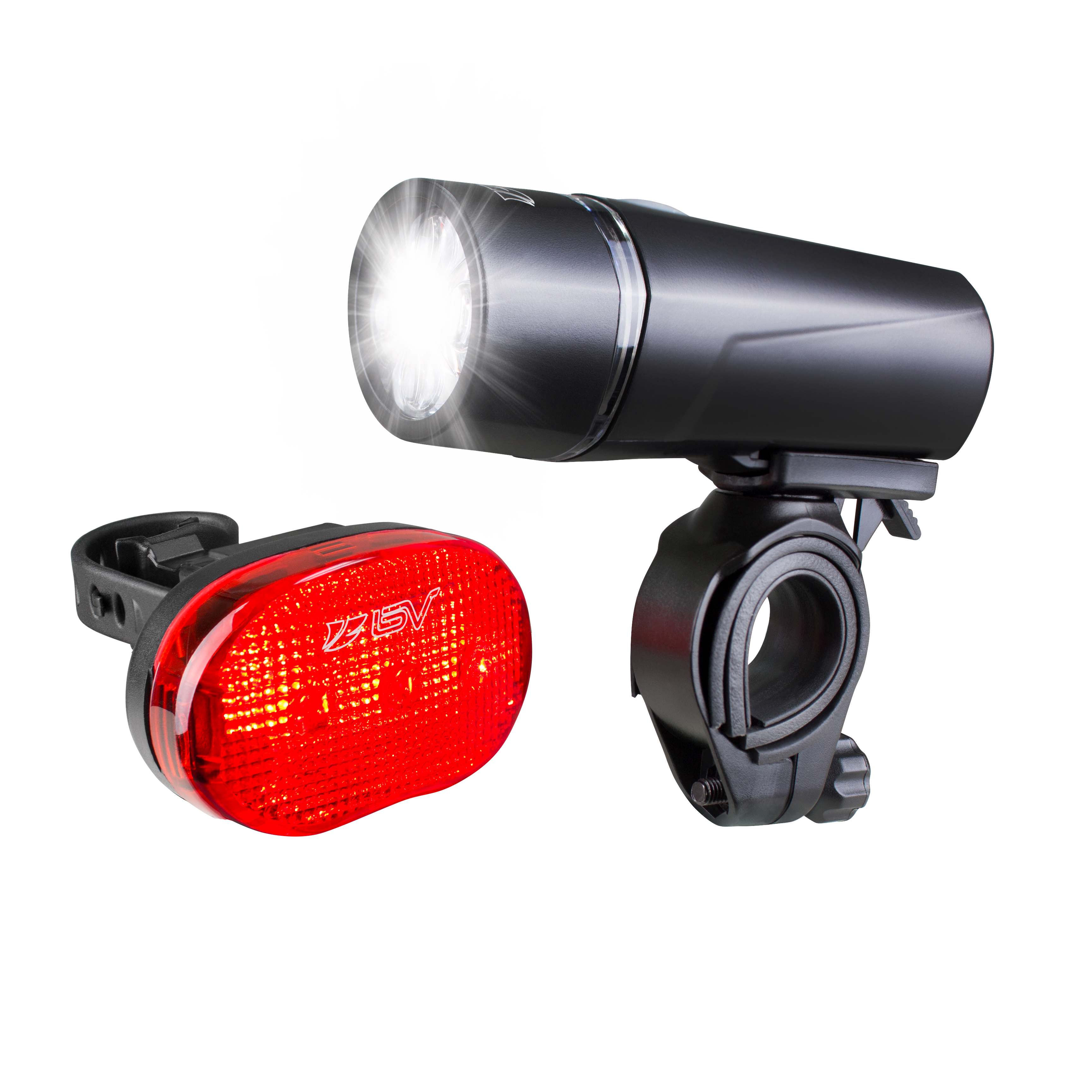 BV Bicycle LED Headlight and Taillight Together