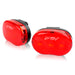 BV Bike LED Taillight 2 Pack, Easy to Install for Cycling Safety Flashlight