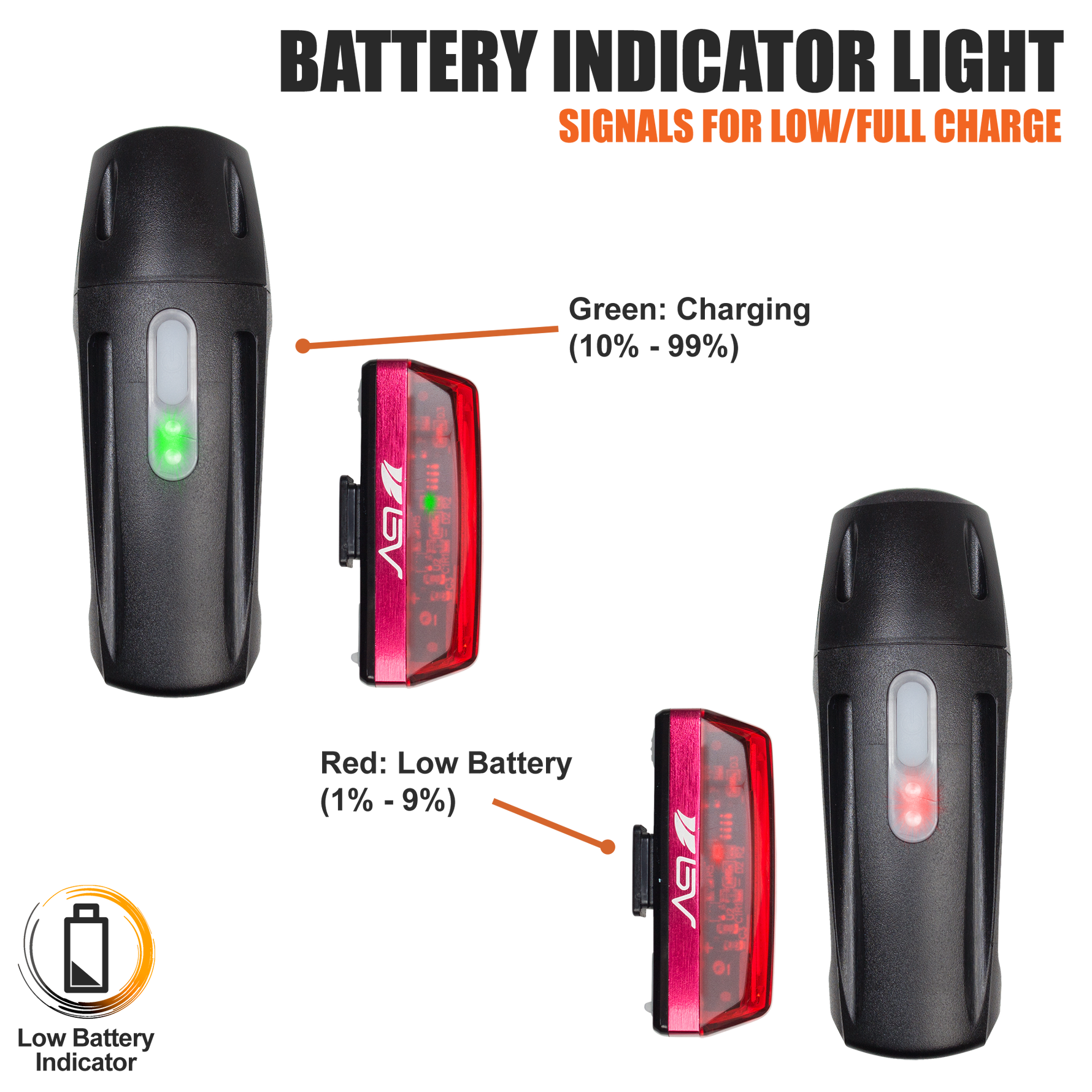 BV bicycle LED light BV-L819