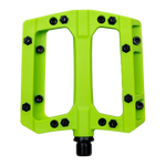 Green Pedal Close Up View