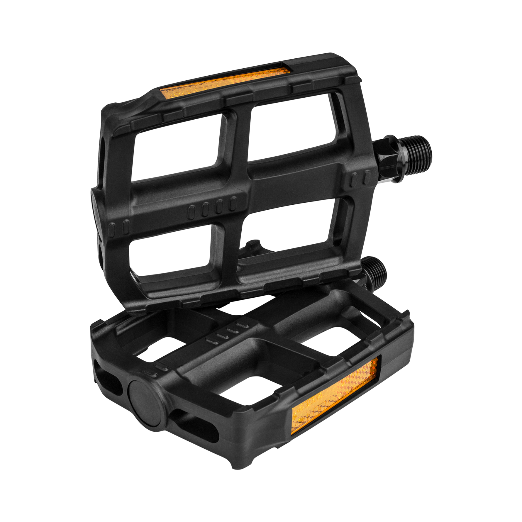 BV Bike Pedal Set Universal Bicycle Pedals 9/16-Inch Boron Steel Spindle Pair