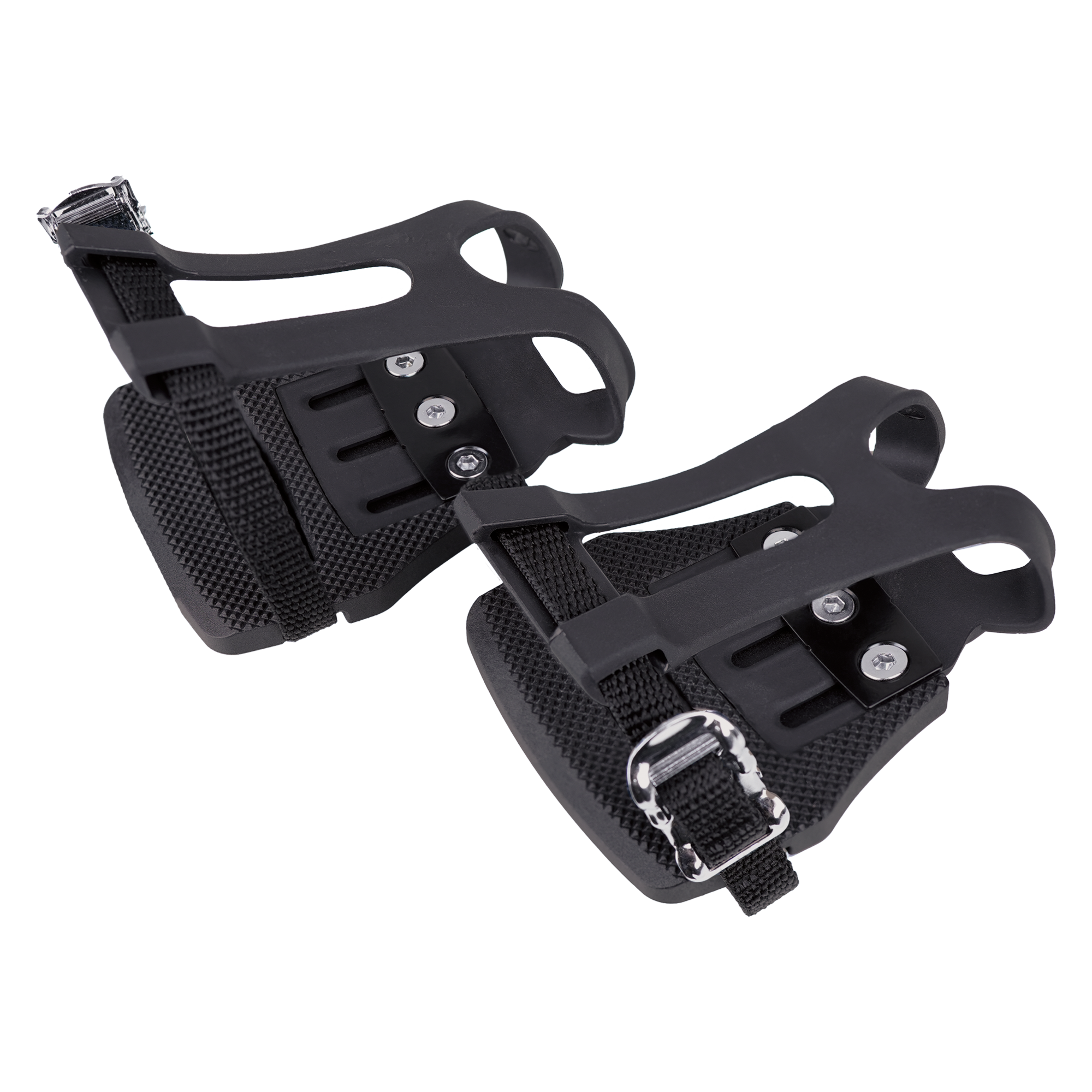 BV Bike Pedals Shimano SPD Compatible 9/16" with Toe Clips | BV-PD9