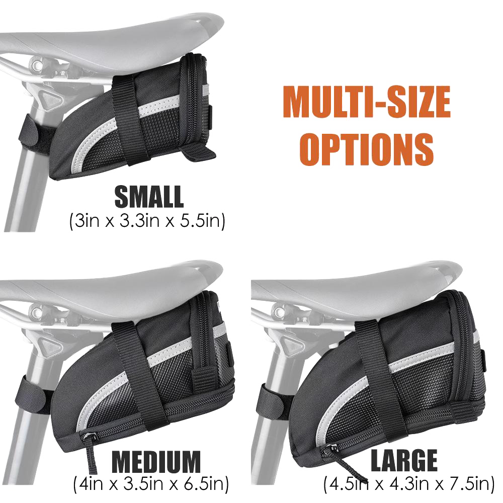 Saddle Bag Expandable Strap-On