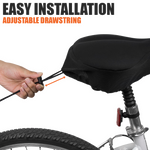 Bike Seat Adjustable Drawstring