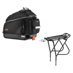 IBERA Commuter Bag & Touring Carrier Rack Combo