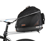 Commuter Bag and Carrier Combo Attached to Bike - Side View