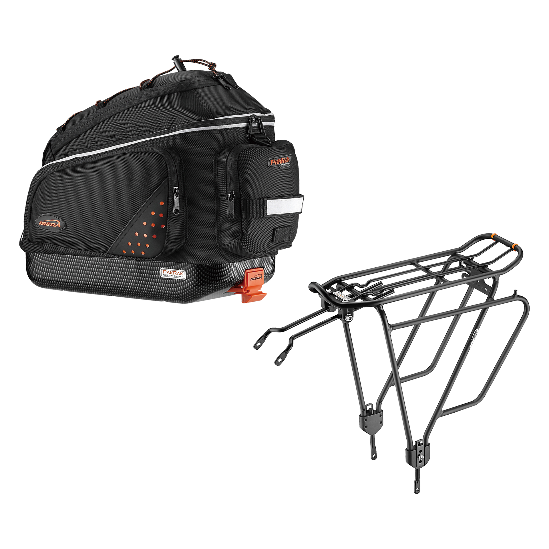 IBERA Commuter Bag & Touring Carrier Plus+ | IB-BA1-RA4 - Bikepakmart