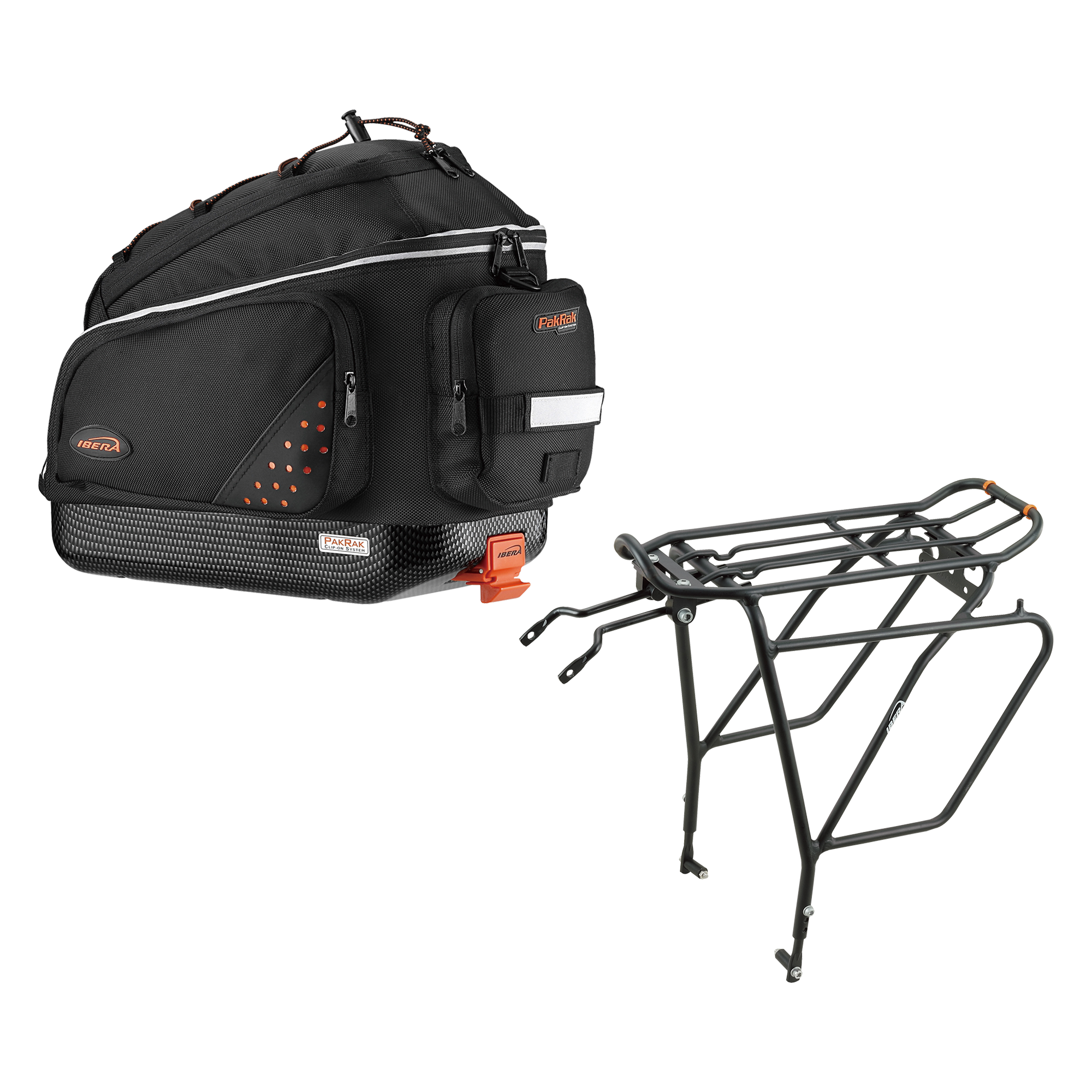 IBERA Commuter Bag Touring Carrier Plus+ IB-BA1-RA5 Bikepakmart