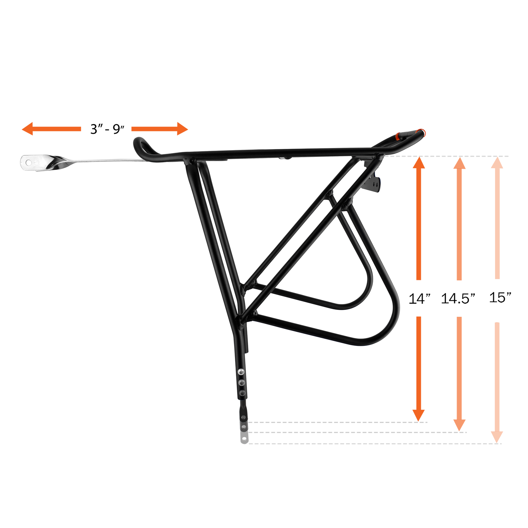 Touring Carrier Dimensions
