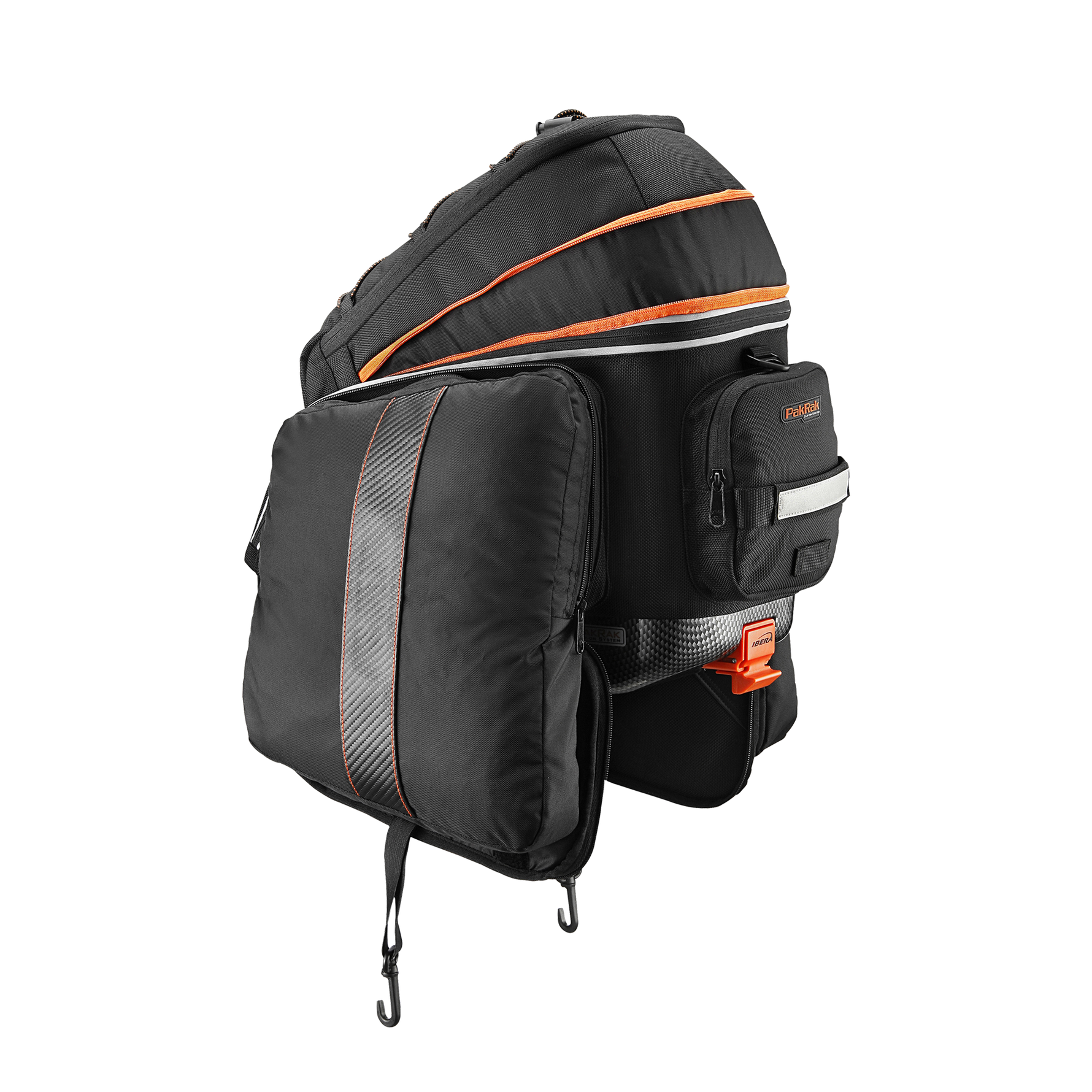 IBERA Commuter Bag Expandable Side Panniers | IB-BA14