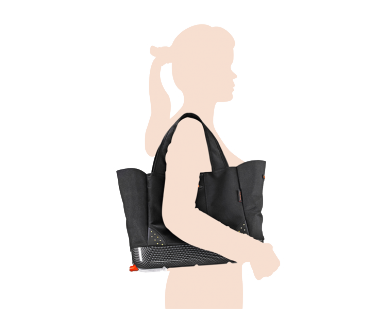Trunk Bag with Shoulder Strap Attached