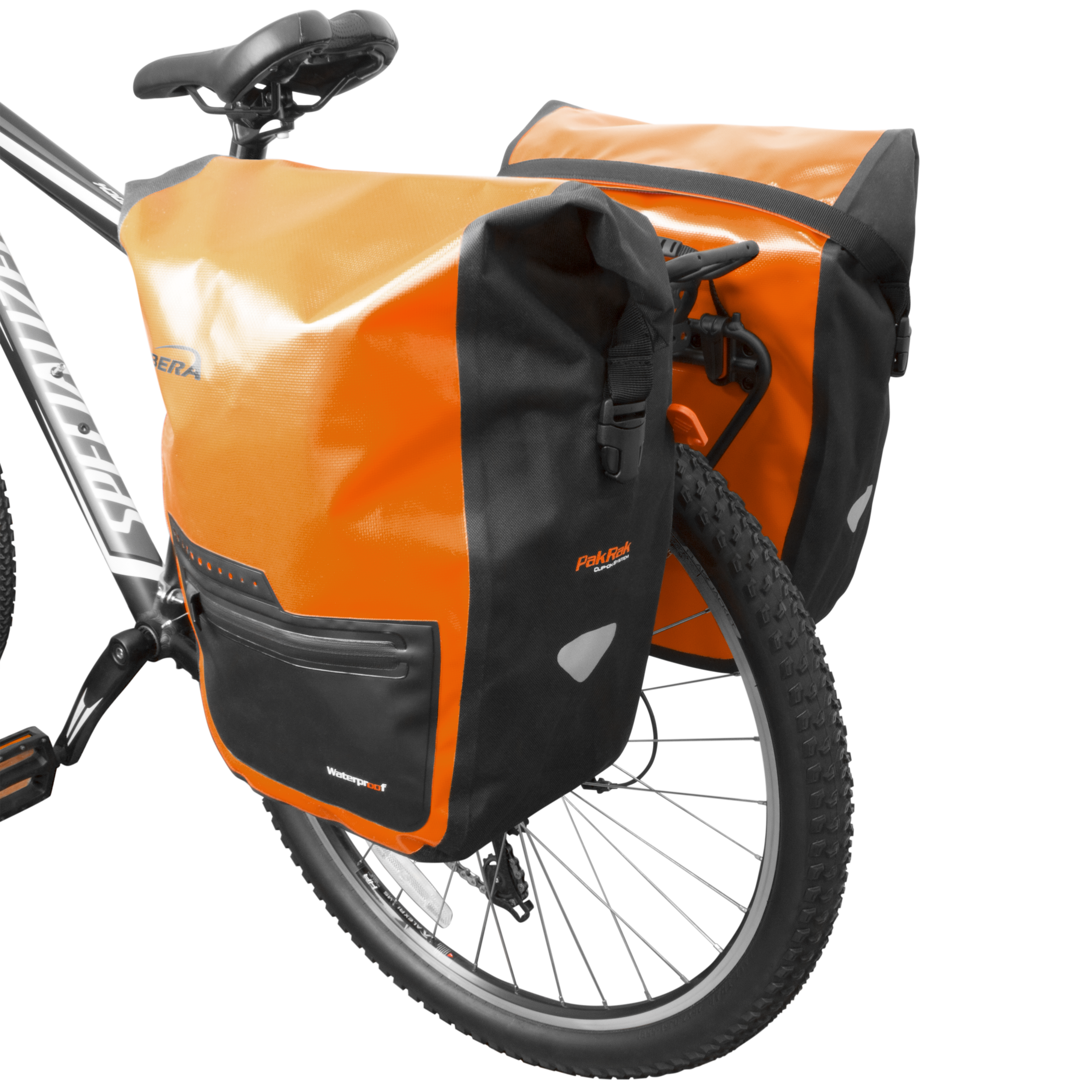 IBERA PakRak Bike Waterproof Pannier Bags-PAIR | IB-BA20
