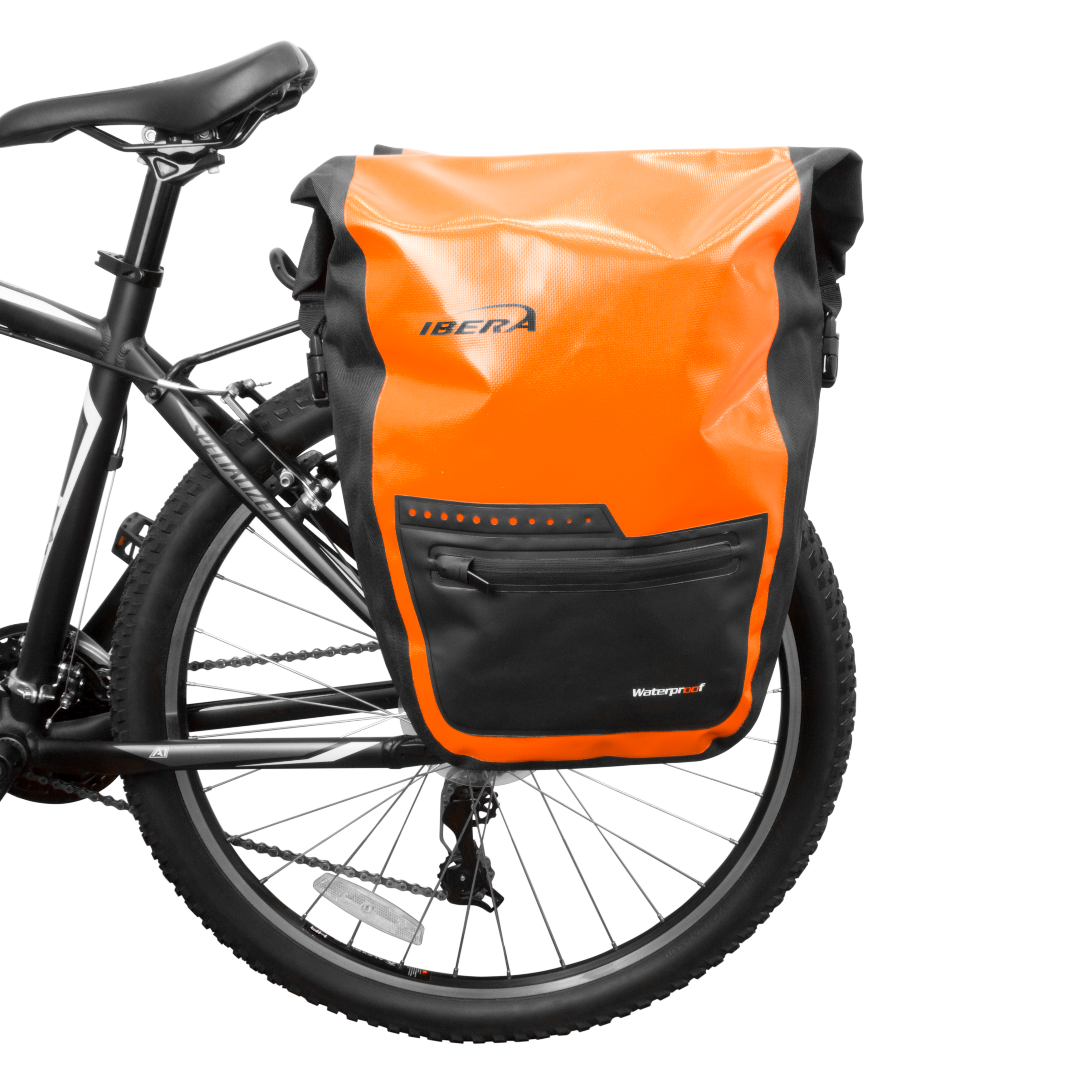 IBERA PakRak Bike Waterproof Pannier Bags-PAIR | IB-BA20