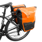 Orange Pair Attached to Bike