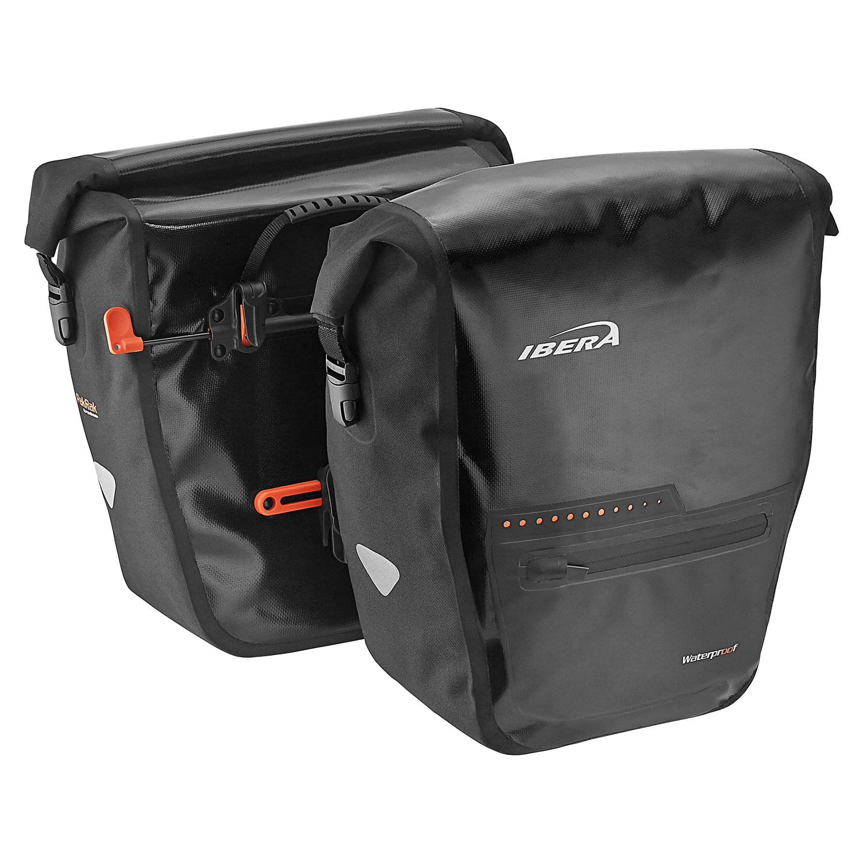 IBERA PakRak Bike Waterproof Pannier Bags-PAIR IB-BA20