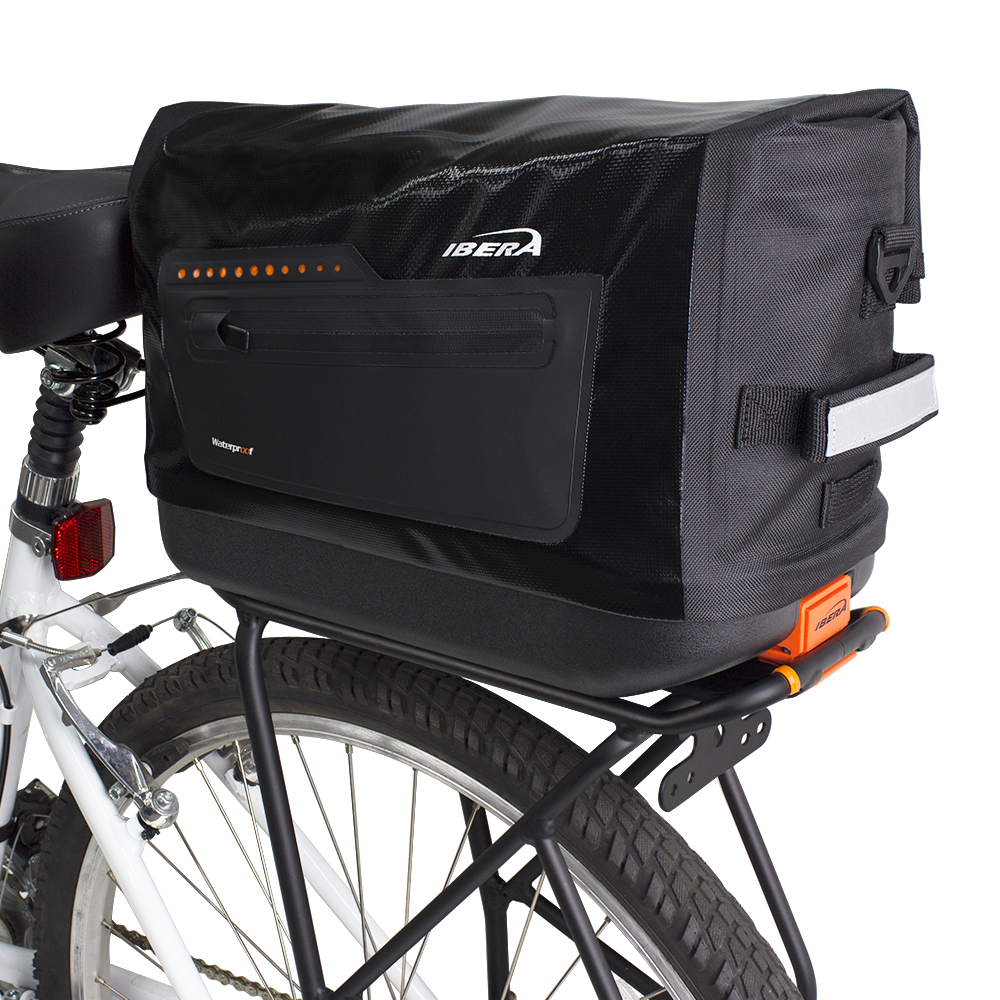 IBERA PakRak Waterproof Bike Trunk Bag | IB-BA22 - Bikepakmart IBERA PakRak Waterproof Bike Trunk Bag | IB-BA22 - Bikepakmart