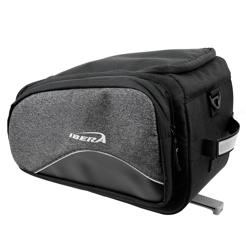 IBERA Bike MIK Trunk Bag Clip-On Rear Seat Bags | IB-BA24 - Bikepakmart