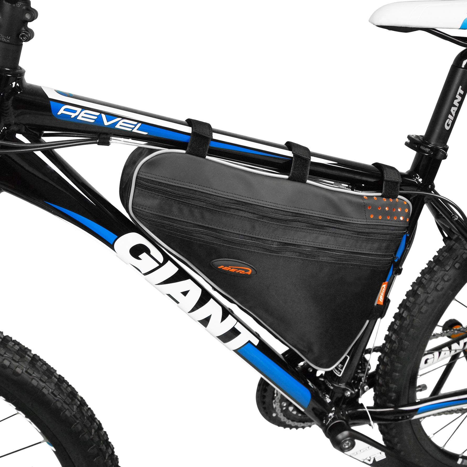 Side View of Bag Attached to Bike
