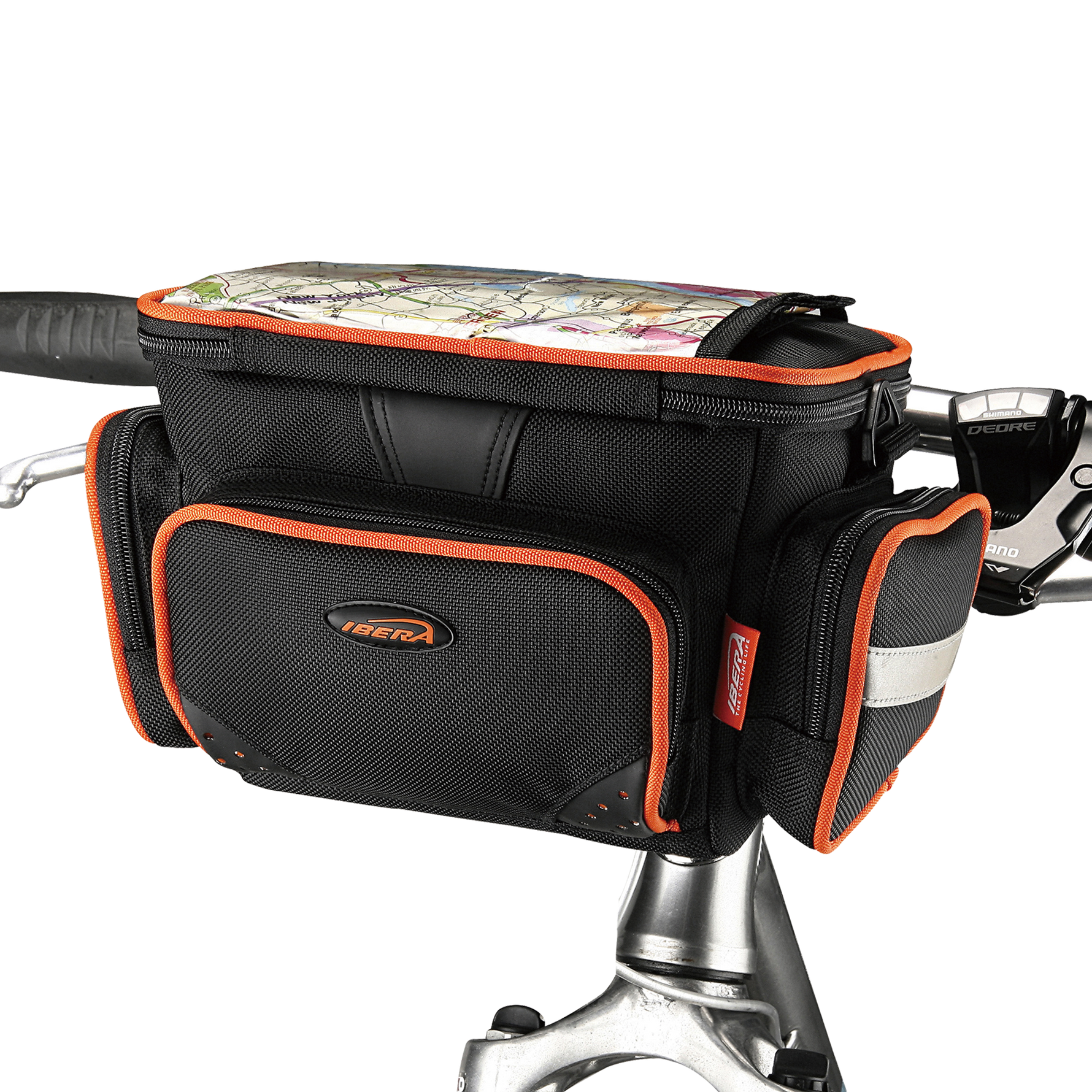 IBERA All-Weather Handlebar Bag - Medium IB-HB4